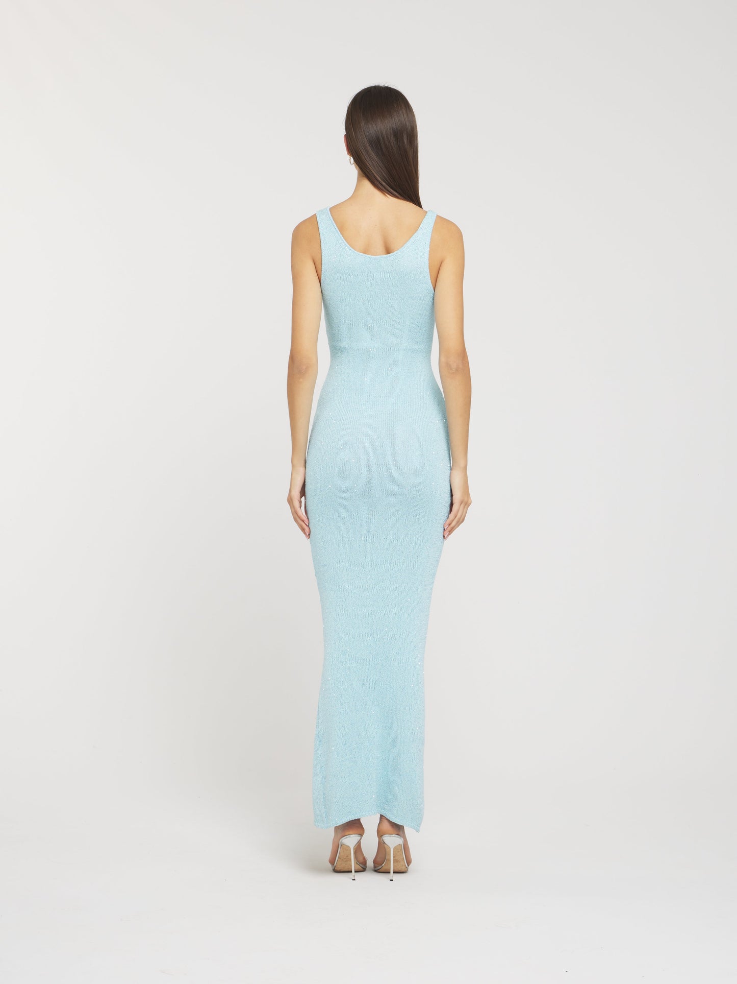 Pailletten-Maxikleid