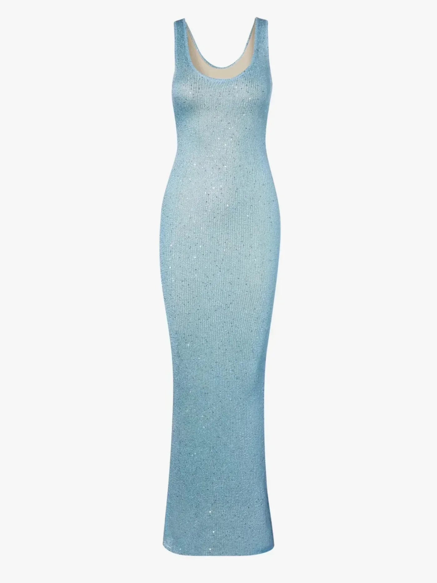 Pailletten-Maxikleid