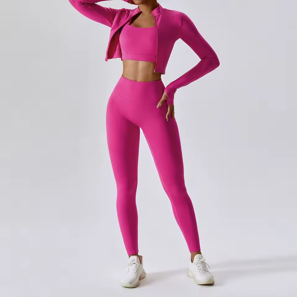 Dreiteiliges Yoga-Set