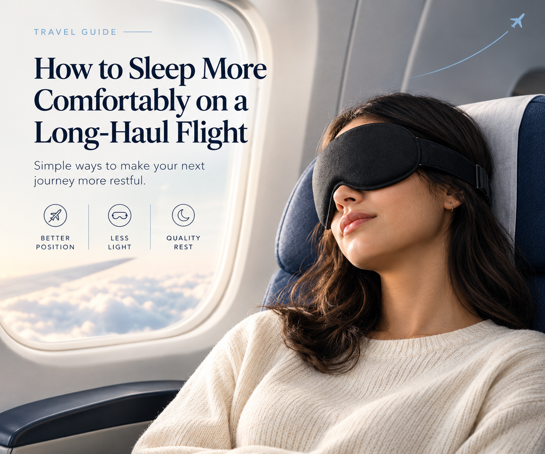 How to Sleep More Comfortably on a Long-Haul Flight