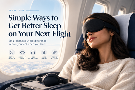 Simple Ways to Get Better Sleep on Your Next Flight
