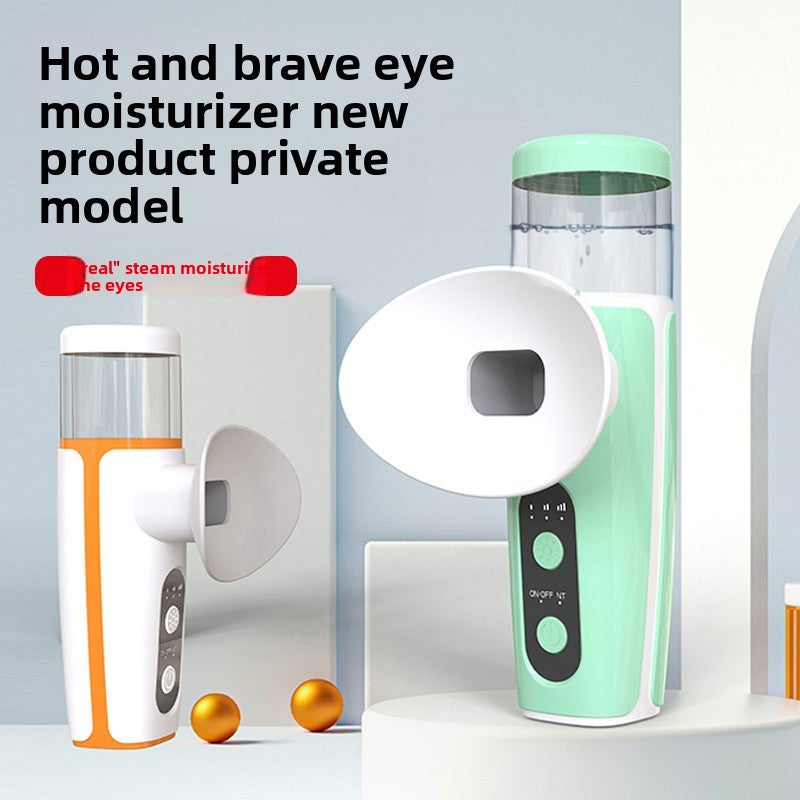 Rechargeable Eye Moisturizing Device with Hot Cold Compress