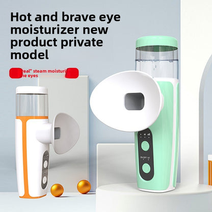 Rechargeable Eye Moisturizing Device with Hot Cold Compress