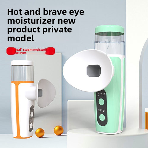 Rechargeable Eye Moisturizing Device with Hot Cold Compress