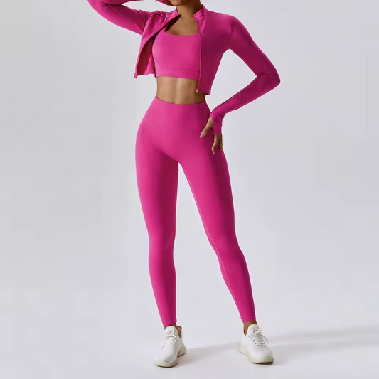 Dreiteiliges Yoga-Set